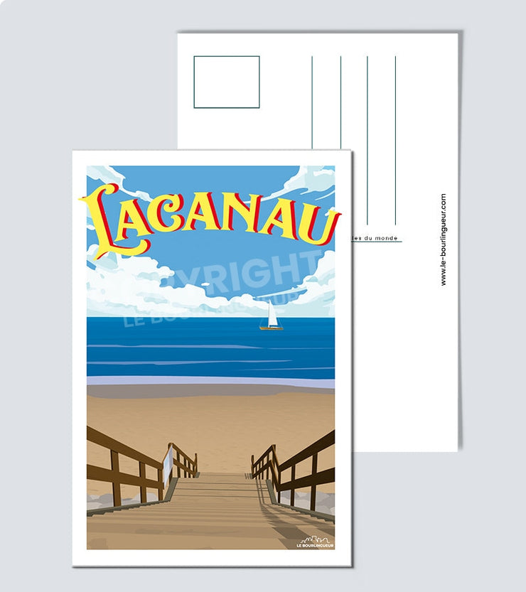 Carte Postale Lacanau