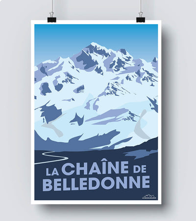 Affiche chaine de belledonne