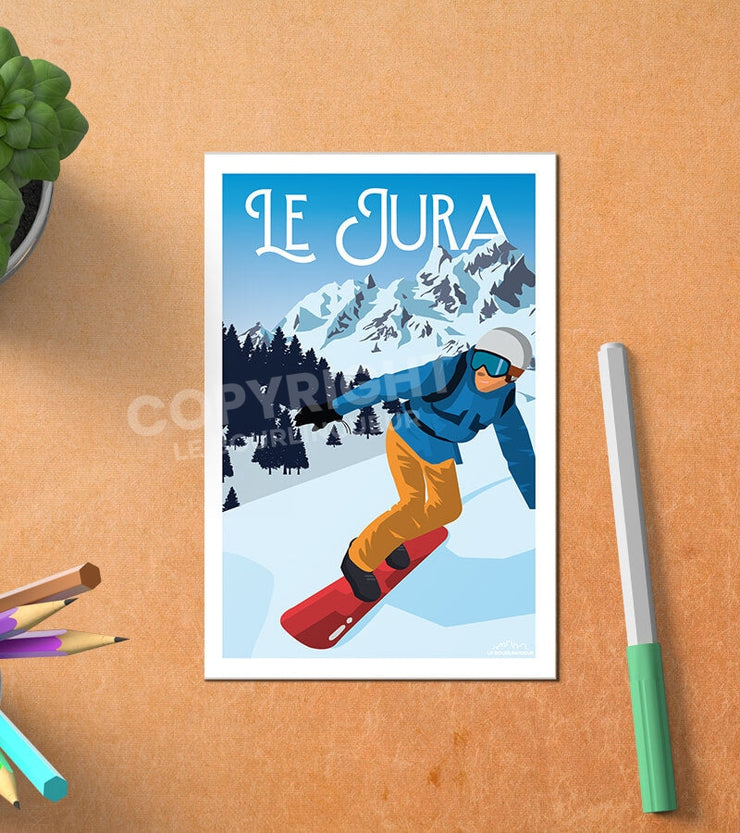 Carte Postale Les Montagnes Du Jura