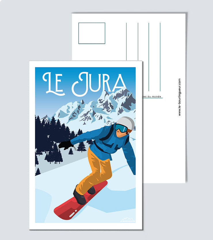 Snowboard au jura