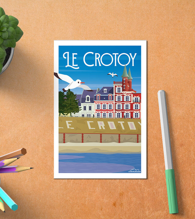 Carte Postale Le Crotoy