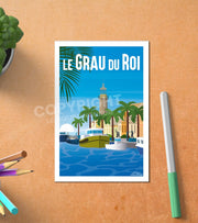 Carte Postale Le Grau Du Roi