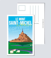 Carte Postale Mont Saint Michel