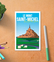 Carte Postale Mont Saint Michel
