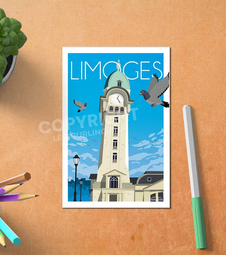Carte Postale Limoges