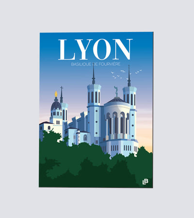 Magnet Lyon - Notre dame de la Fourvière