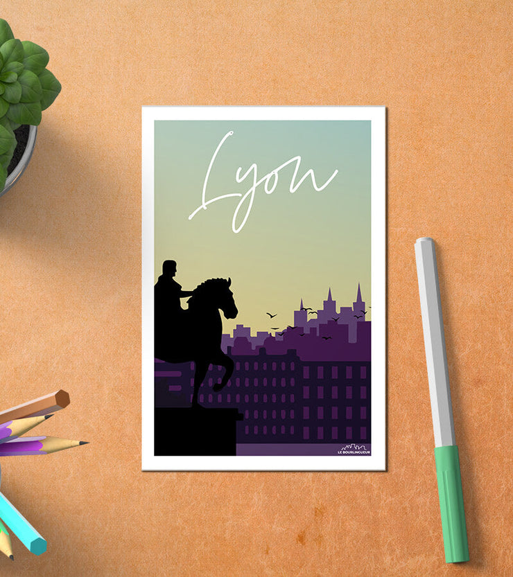 Carte Postale Ville Lyon