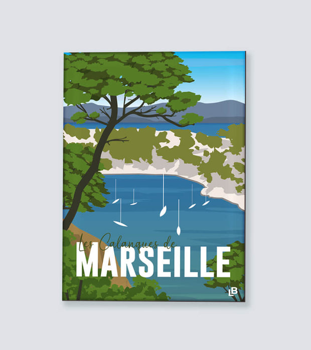 Magnet Calanque de Marseille