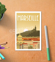 Carte Postale Ville Marseille
