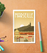 Carte Postale Ville Marseille