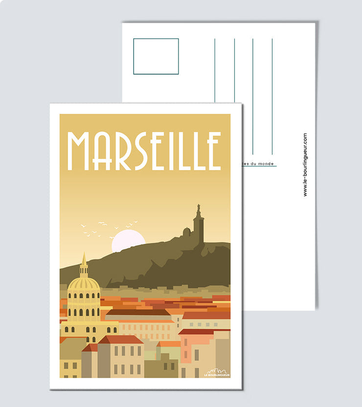 Carte Postale ville Marseille