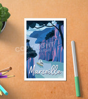 Carte Postale Les Calanques De Marseille