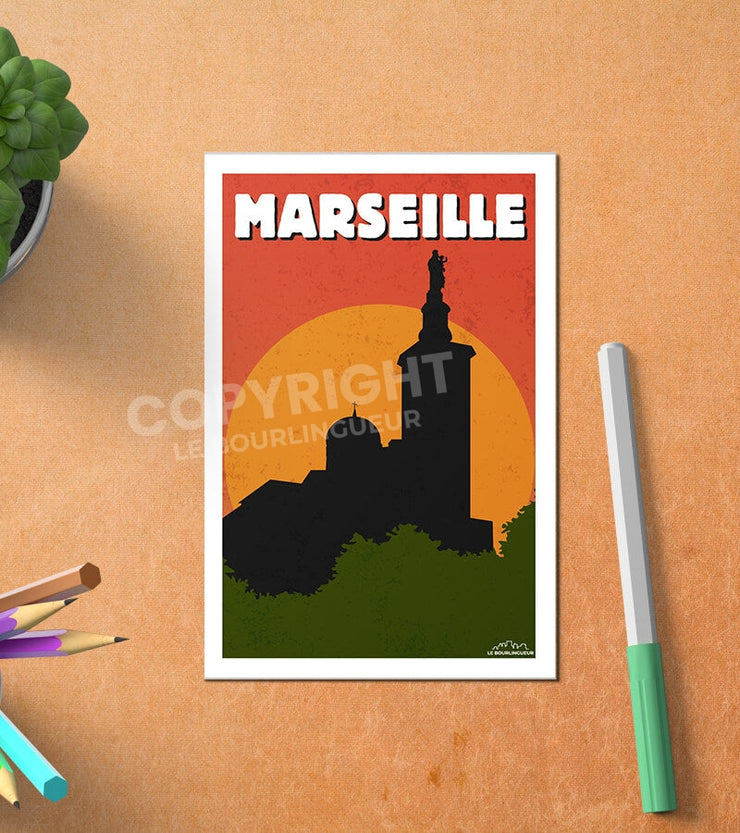 Carte Postale De Marseille