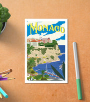 Carte Postale Monaco