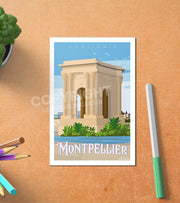 Carte Postale Place De La Comédie Montpellier