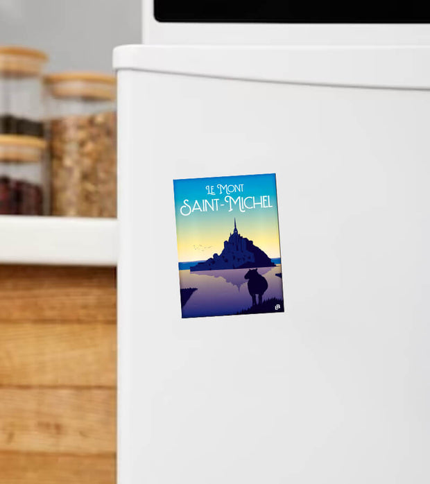 Magnet Vintage Mont Saint-Michel
