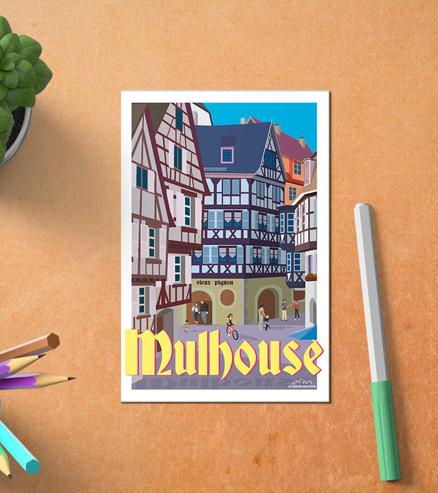 Carte Postale Mulhouse