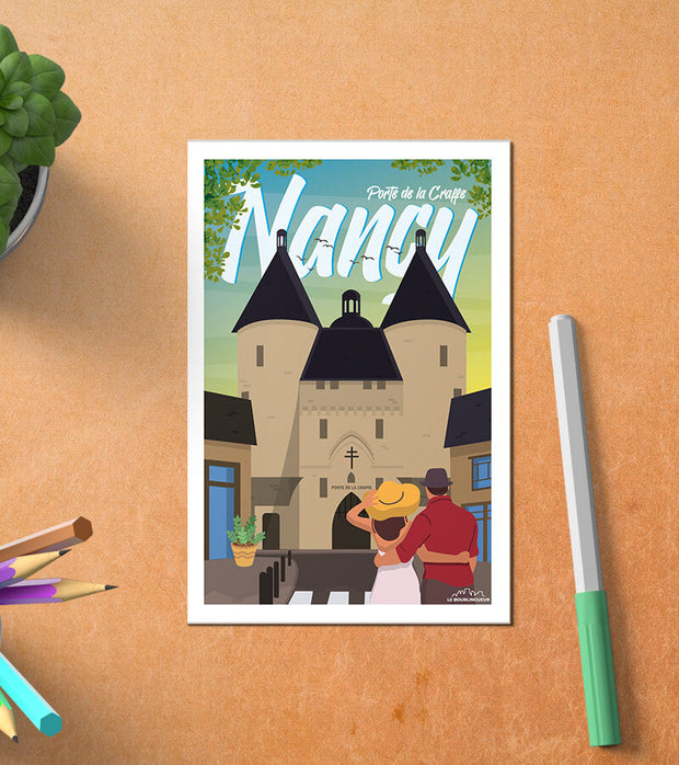 Carte Postale Nancy Porte De La Craffe