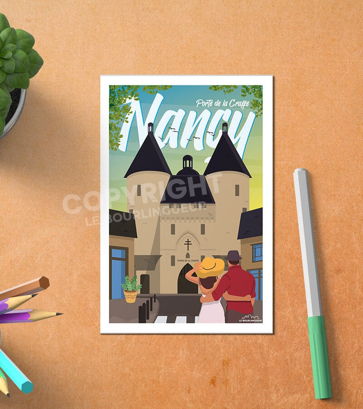 Carte Postale Nancy Porte De La Craffe