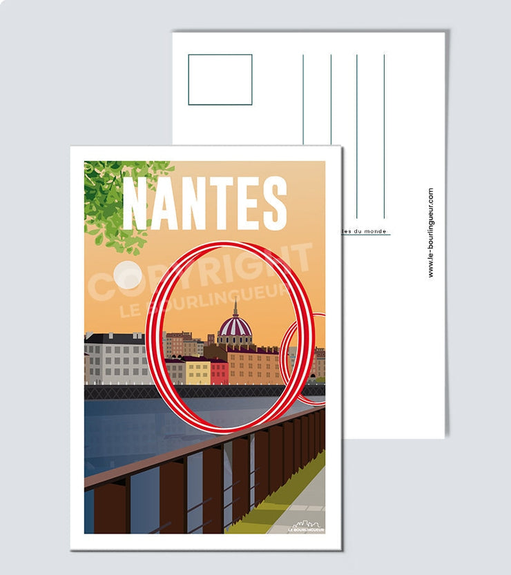 Carte Postale vintage Nantes