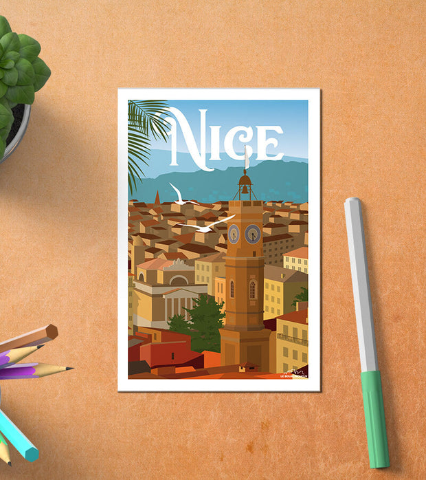 Carte Postale Nice Vintage
