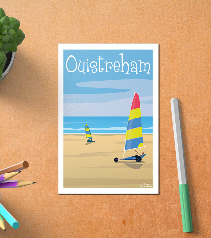 Carte Postale Ouistreham Plage