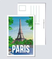 Carte Postale Paris vintage