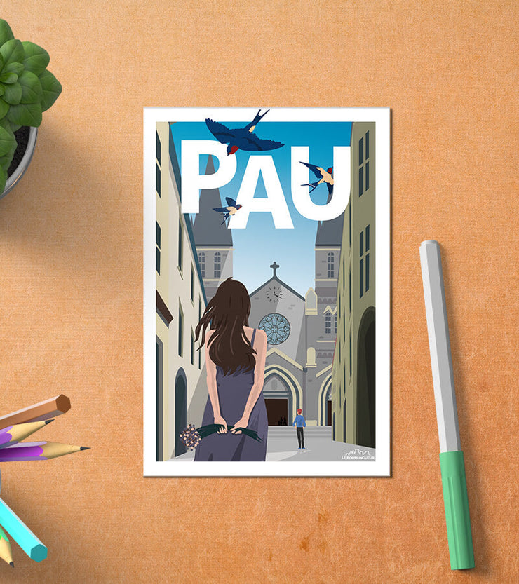 Carte Postale Pau