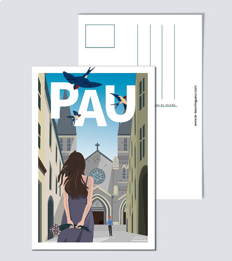 Carte Postale Pau