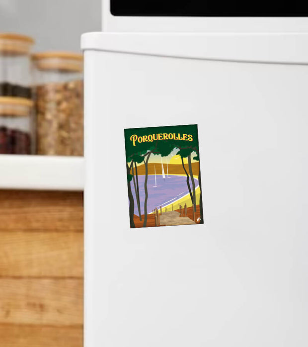 Magnet vintage Porquerolles