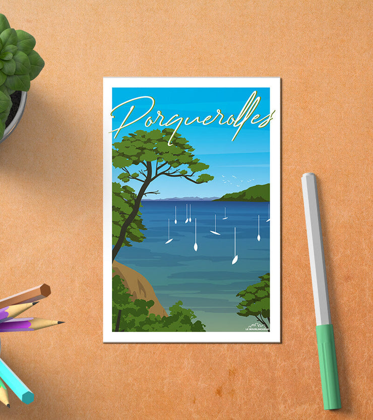 Carte Postale Porquerolles