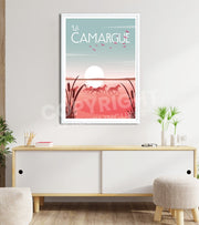 poster camargue vintage