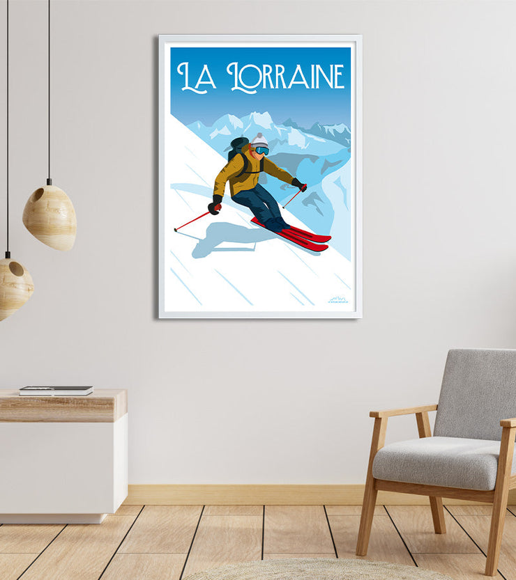 Poster travel poster grand est lorraine