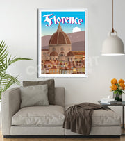 poster vintage florence 