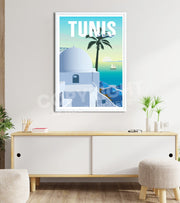 Poster point de vue Tunis