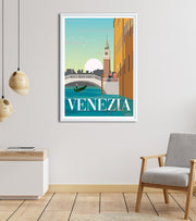 poster vintage venezia italie