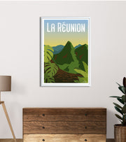 poster réunion tropique 