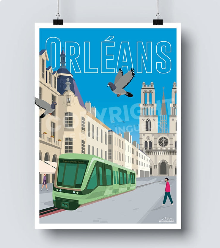 Affiche Orléans 