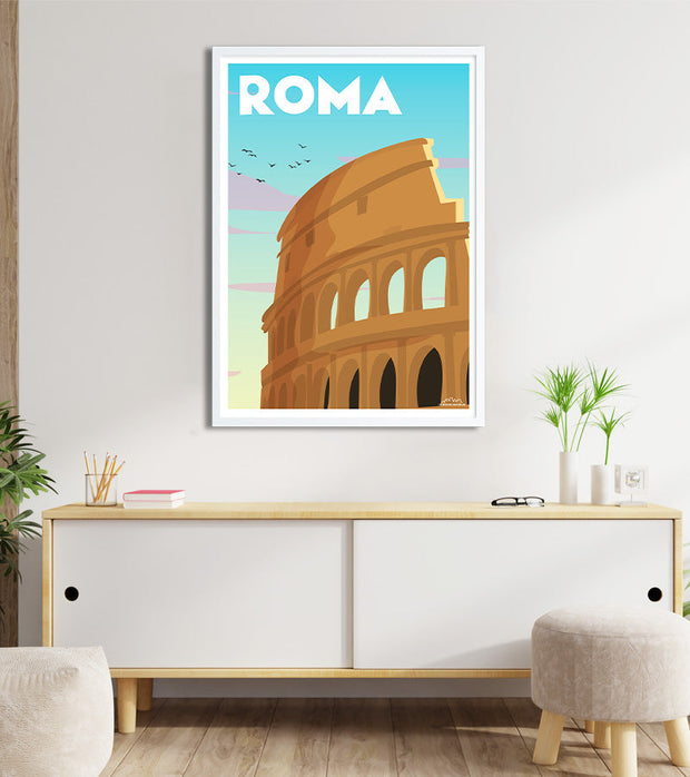 poster italie Rome 