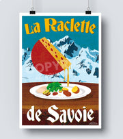 Affiche La Raclette de savoie