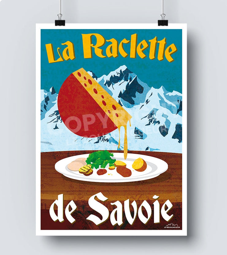 Affiche La Raclette de savoie