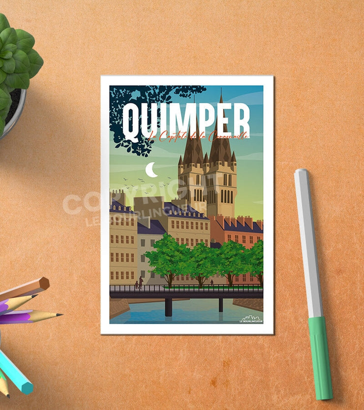 Carte Postale Quimper