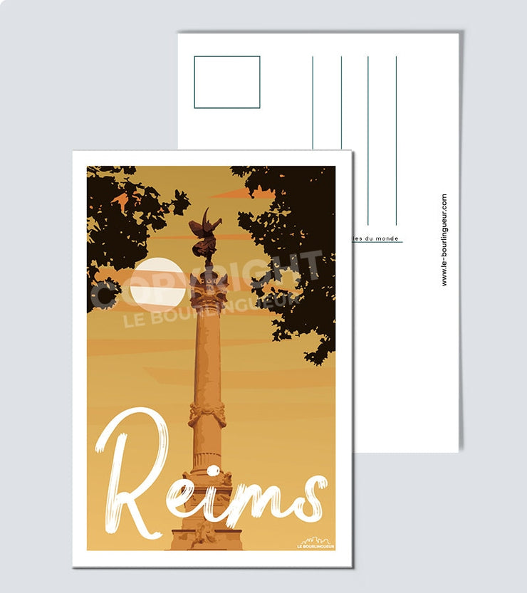Carte Postale vintage Reims