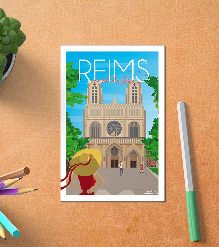 Carte Postale Reims