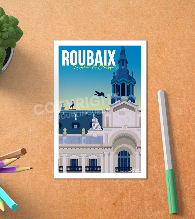 Carte Postale Roubaix