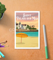 Carte Postale Saint Palais Sur Mer