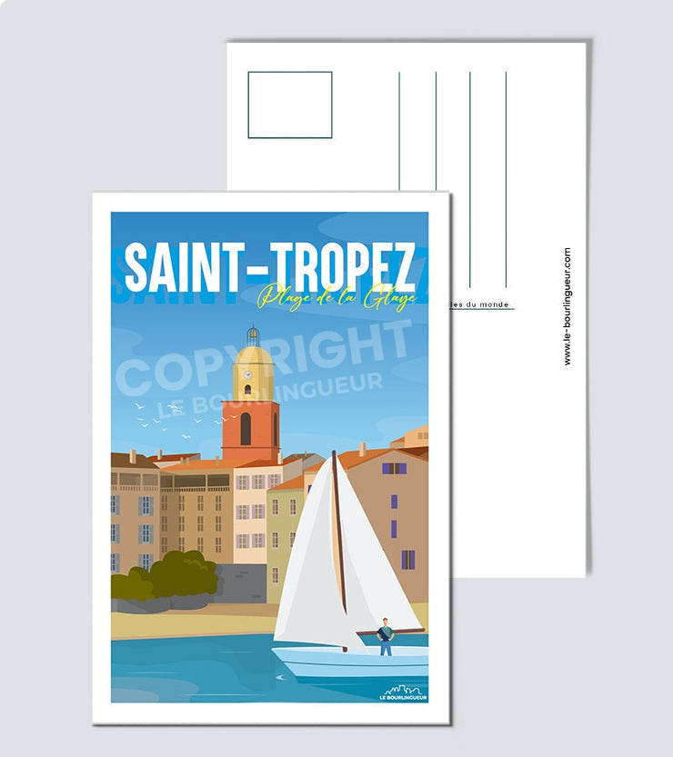 Carte Postale Saint Tropez