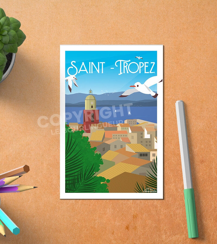Carte Postale Saint Tropez