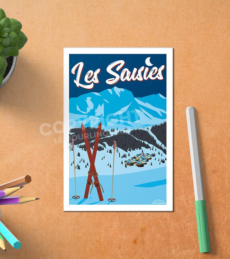 Carte Postale Les Saisies Postale