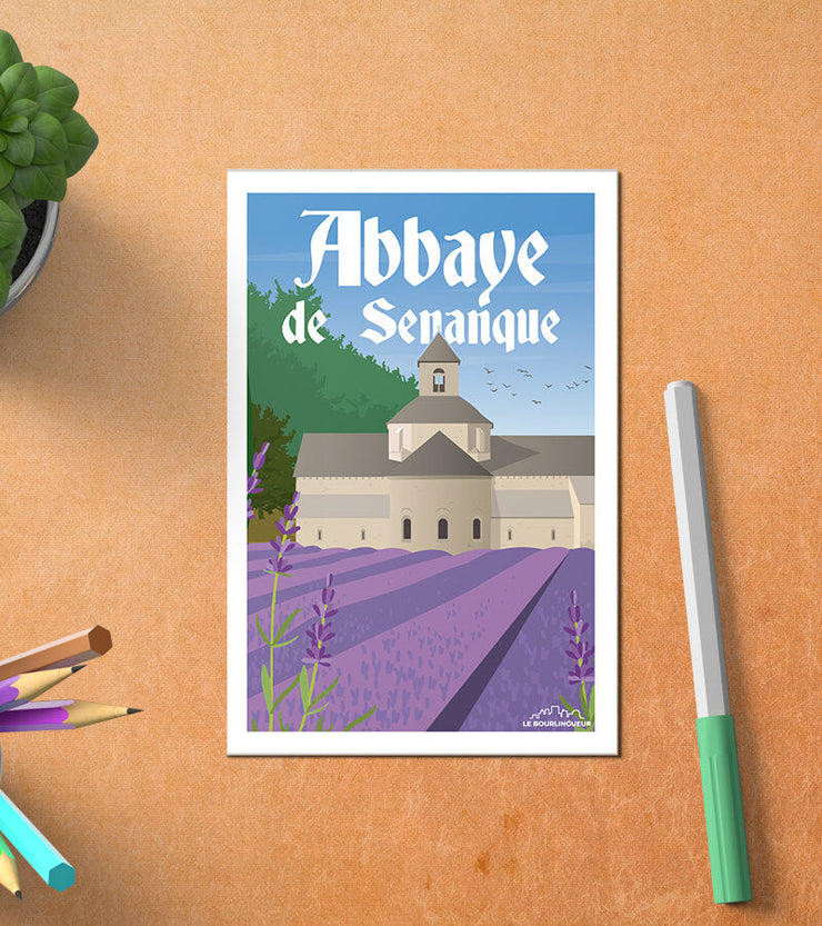 Carte Postale Abbaye De Sénanque